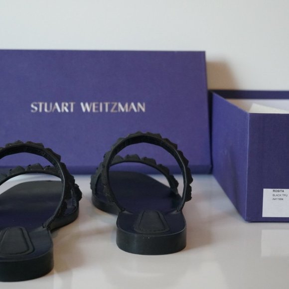Stuart Weitzman Rosita Slide Sandal SZ 9 - Picture 5 of 7
